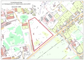 Ситуационный план земельного участка в Мокшане Кадастровые работы в Мокшане